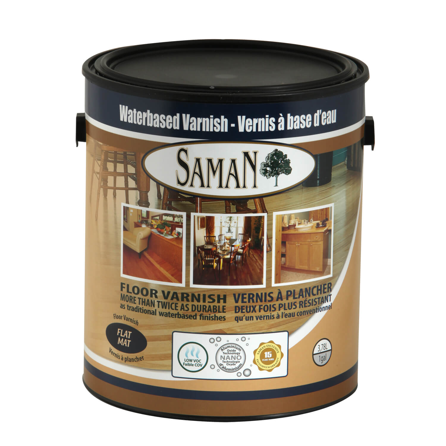 SamaN Waterbased Floor Varnish - The Paint People