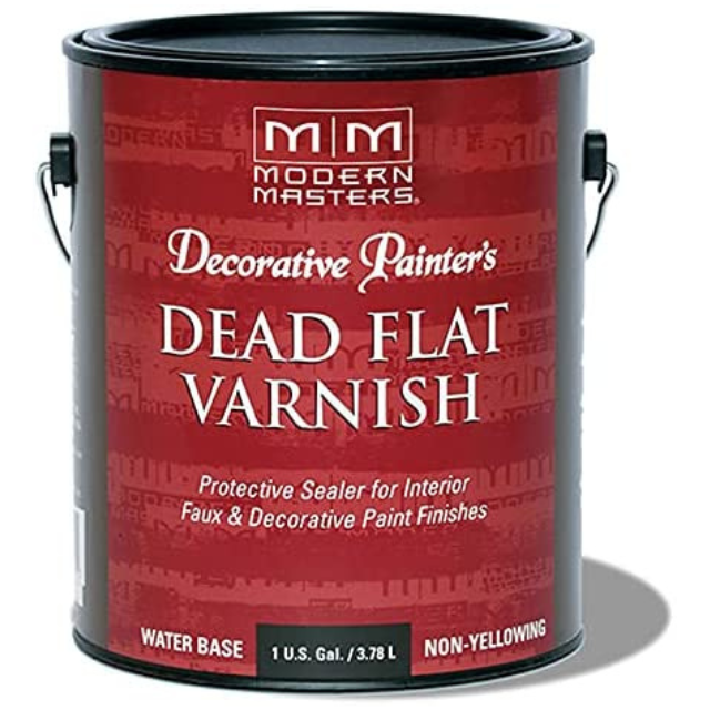 Modern Masters Dead Flat Varnish, Protective Sealer for Interior Faux & Decorative Paint Finishes - The Paint People