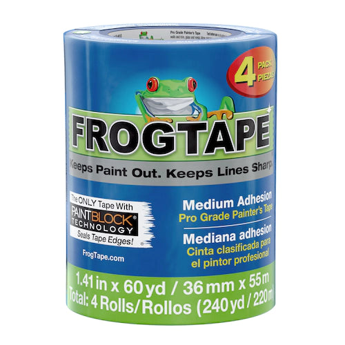 FROGTAPE® Pro Grade Blue Painter's Tape with PAINTBLOCK 14day, Contractor Pack - The Paint People