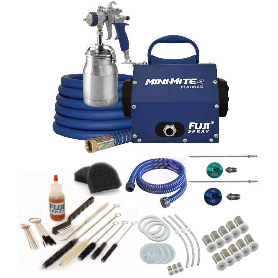 Fuji 2904-T70 Mini-Mite 4 PLATINUM - T70 HVLP Spray System with Accessory Bundle - The Paint People