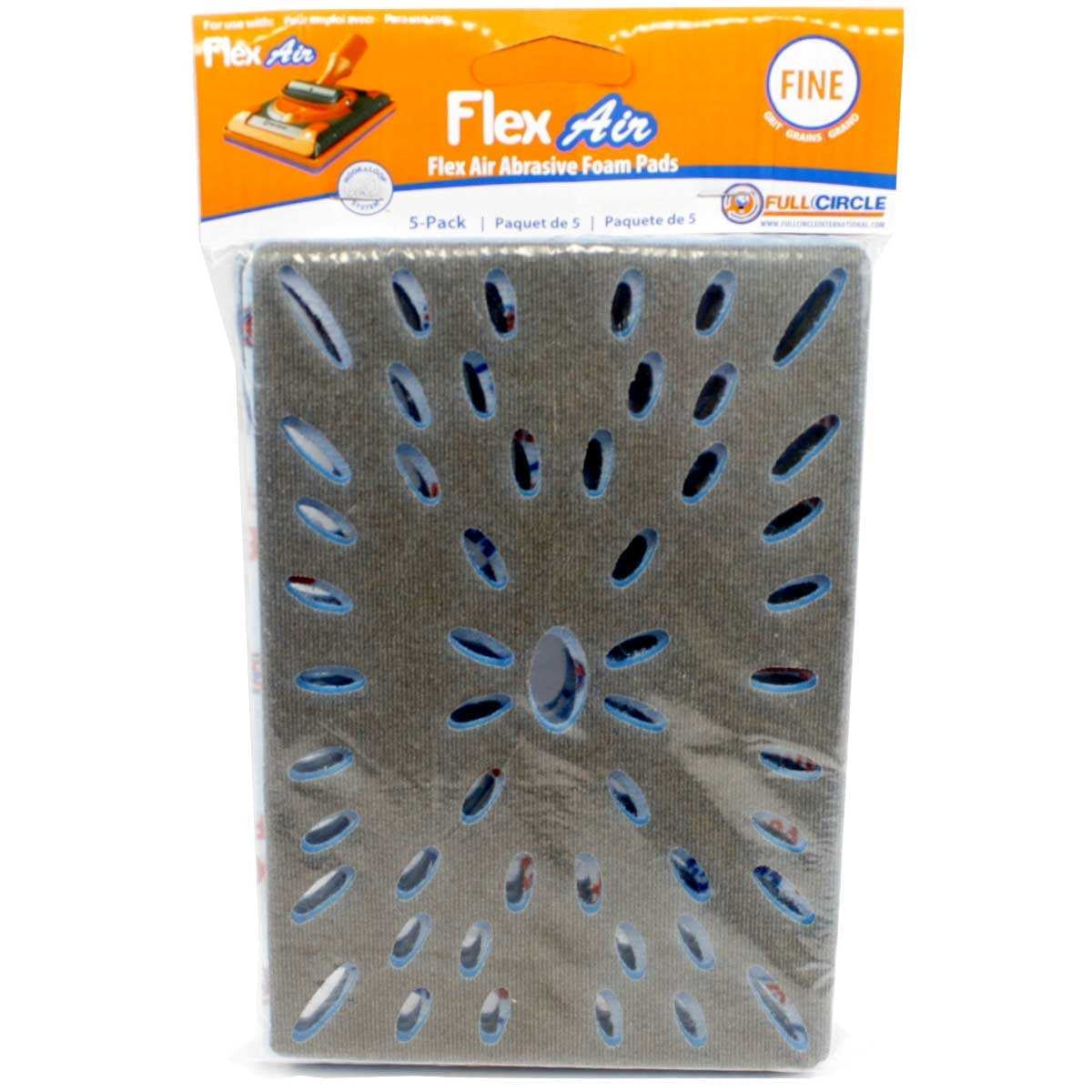 Full Circle International  Flex Air Foam Sanding Pad Fine Grit 5 pack - The Paint People