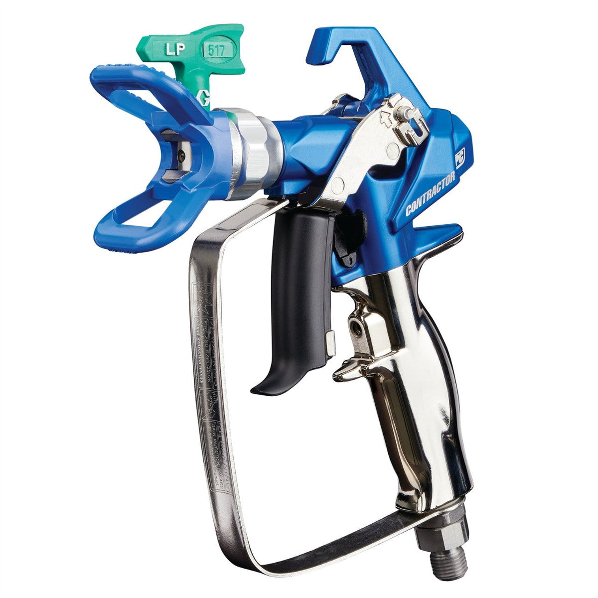 Graco 17Y043 Contractor PC Airless Spray Gun with RAC X LP 517 SwitchTip - The Paint People