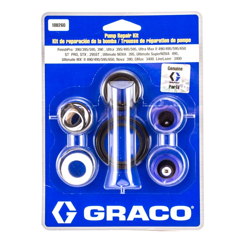 Graco 18B260 Pump Packing Repair Kit Replaces 244194 - The Paint People