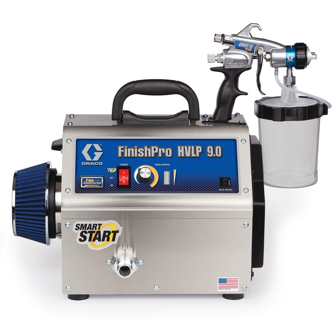 Graco FinishPro HVLP 9.0 ProContractor Series Sprayer 17N266 - The Paint People