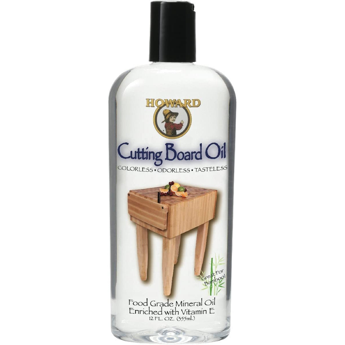 Howard BBB012 12 Oz Cutting Board Oil - The Paint People
