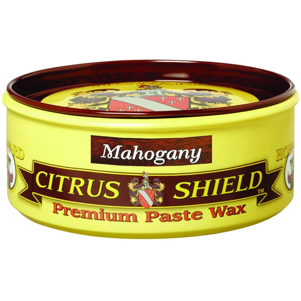 Howard CS5014 Citrus Shield Paste Wax, 11-Ounce, Mahogany - The Paint People