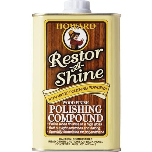 Howard Products RS0016 Restor-A-Shine Wood Polishing Compound, 16 oz - The Paint People