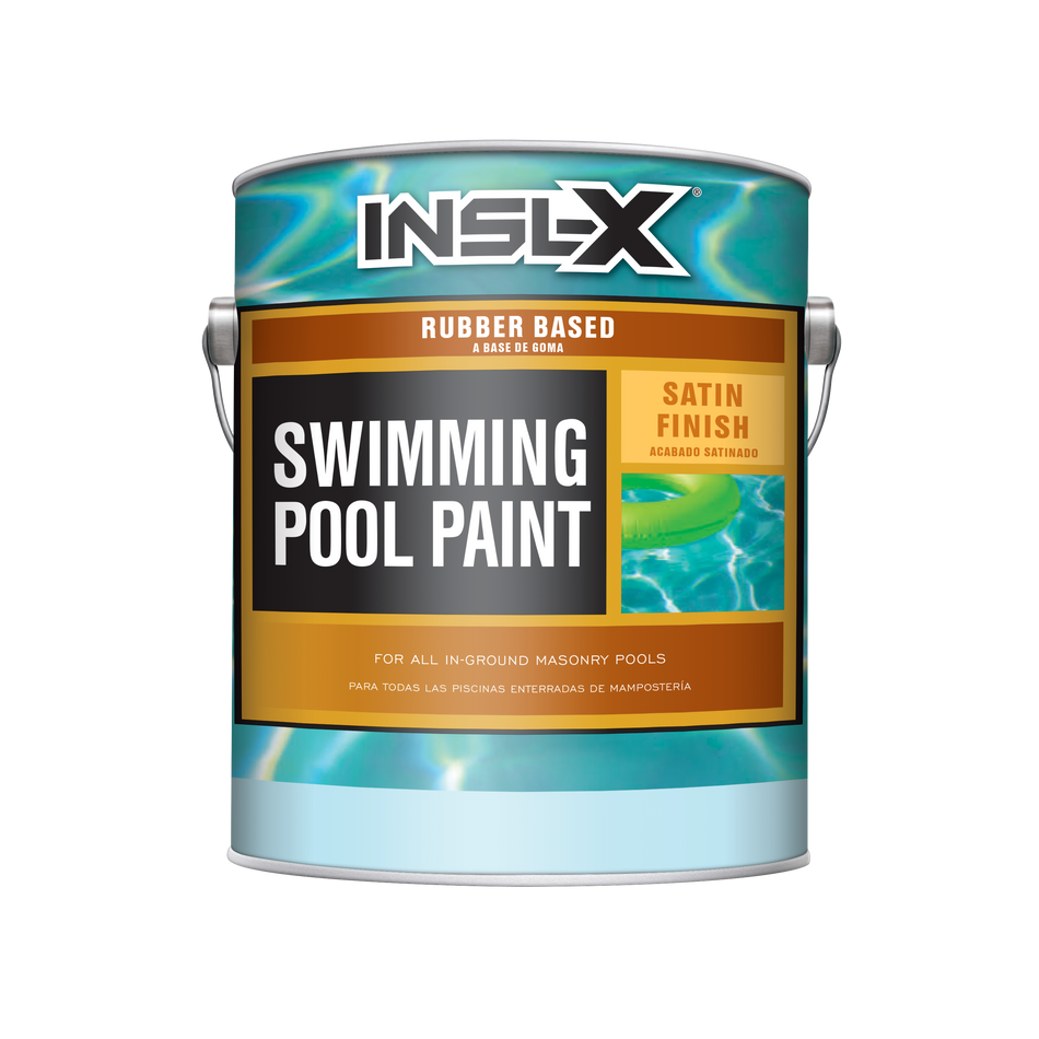 INSL-X Rubber Based Swimming Pool Paint - RP Satin Finish 3.79L - The Paint People