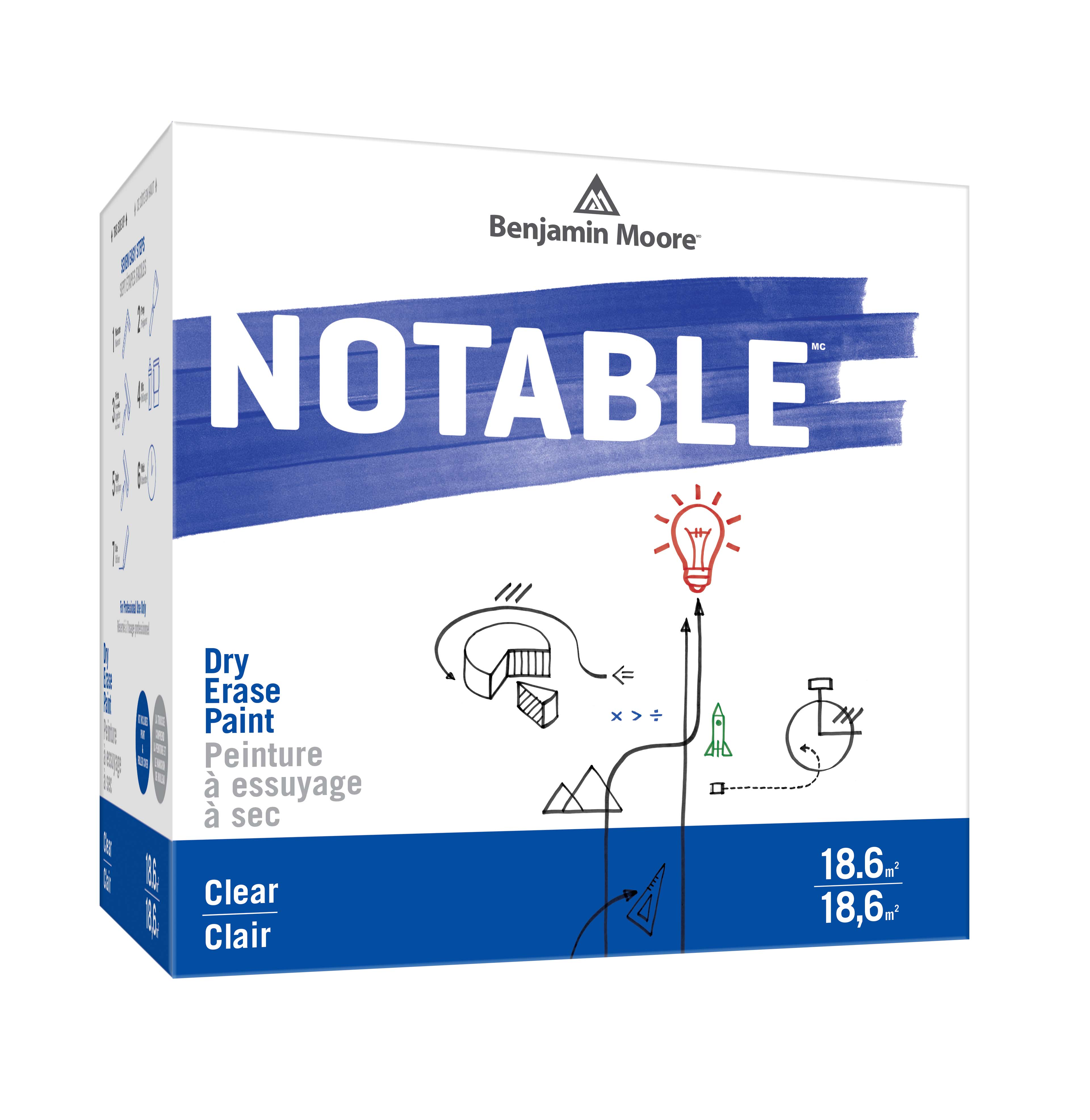 Notable® Dry Erase Paint - Clear High Gloss (K500-00) - The Paint People