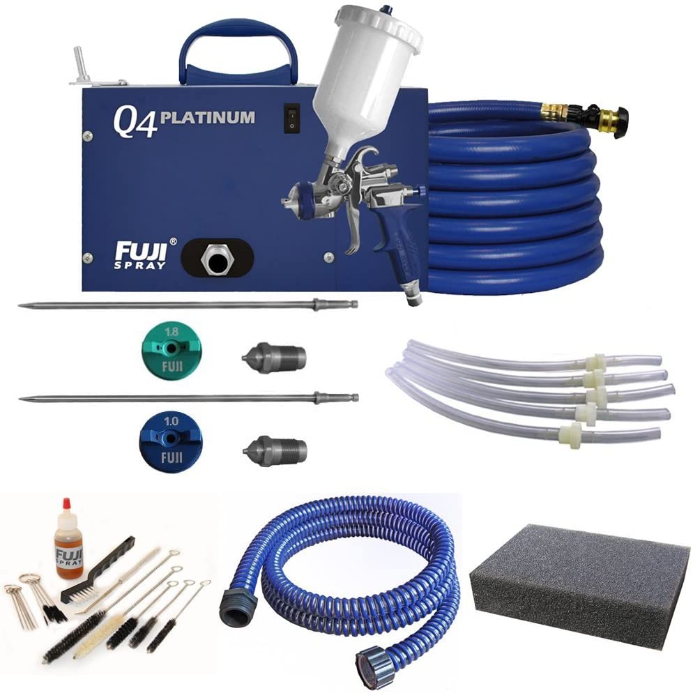 Fuji Q4 PLATINUM 2894-T75G HVLP Spray System with Accessory Bundle - The Paint People