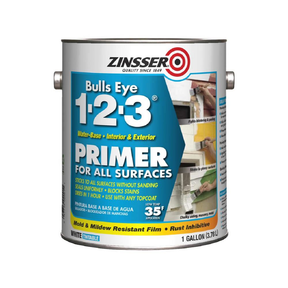 ZINSSER Bulls Eye 1-2-3® Water-Base Primer - The Paint People