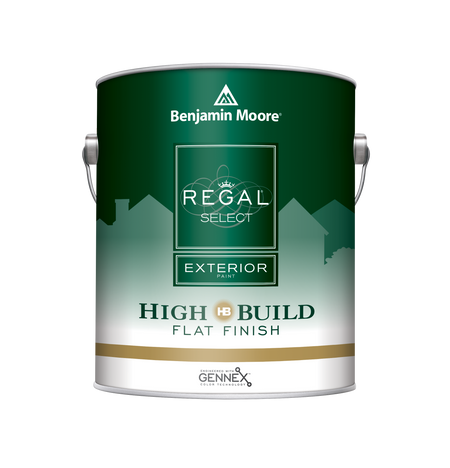 Benjamin Moore Regal Select Exterior High Build Paint Flat Finish K400