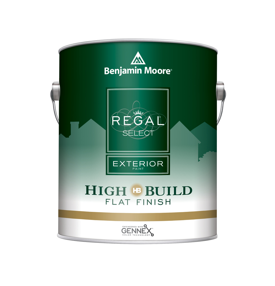 Benjamin Moore Regal Select Exterior High Build Paint Flat Finish K400